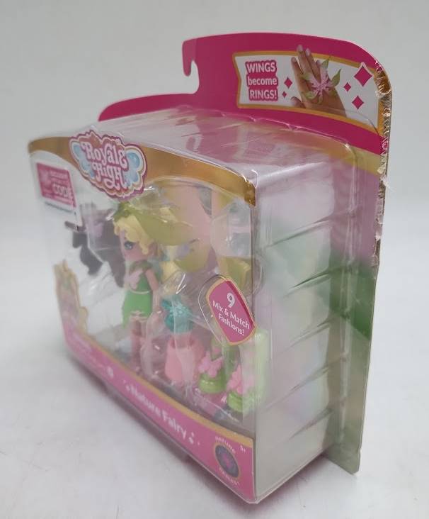 LOT OF 3!! Royale High Figures, Include: LIGHT FAIRY, DARK FAIRY, & NATURE FAIRY