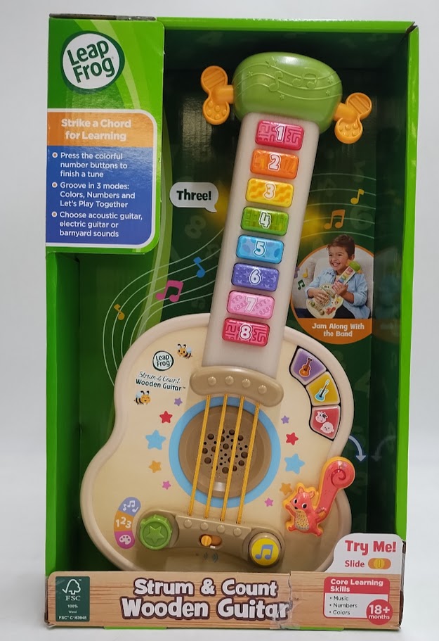LeapFrog Strum & Count Wooden Guitar SEE DETAILS