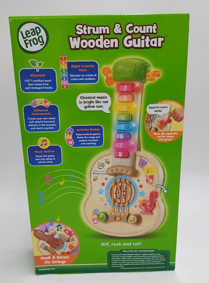 LeapFrog Strum & Count Wooden Guitar SEE DETAILS