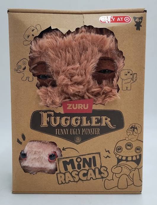 Fuggler Squidge Brown Long Pile Mini Rascals SEE DETAILS