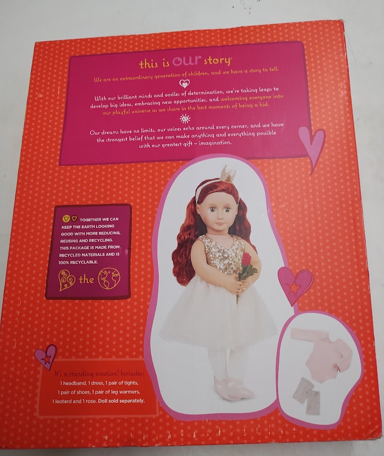 Our Generation Opening Night Ballet Outfit for 18" Dolls SEE DETAILS