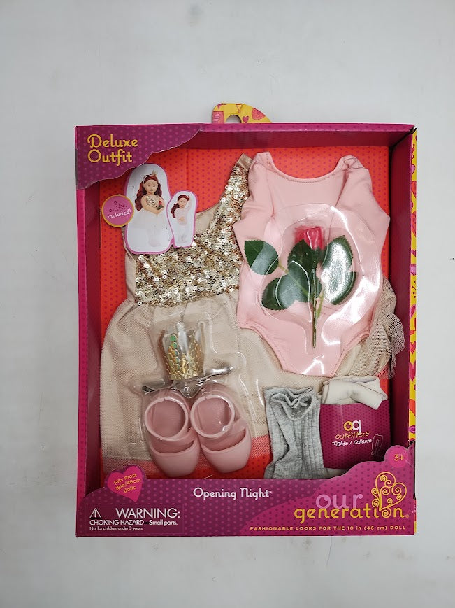 Our Generation Opening Night Ballet Outfit for 18" Dolls SEE DETAILS