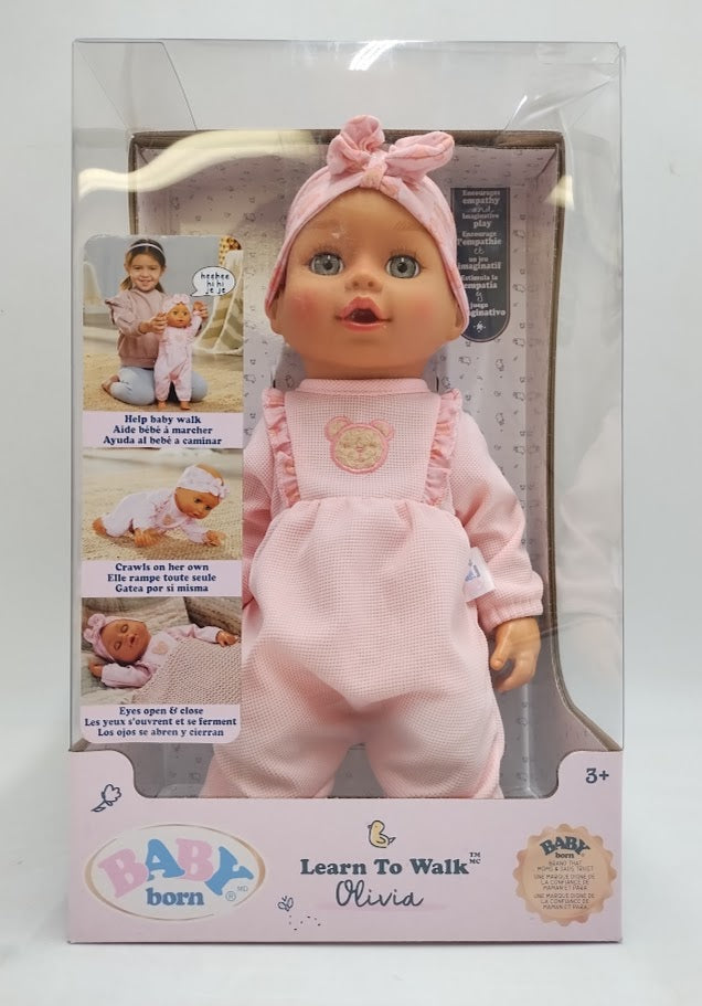BABY Born Learn to Walk Baby Doll Olivia SEE DETAILS
