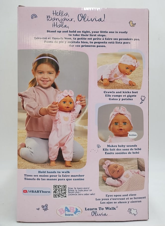 BABY Born Learn to Walk Baby Doll Olivia SEE DETAILS