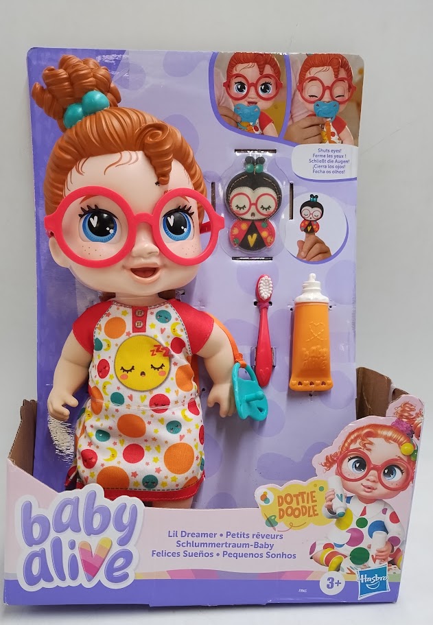 Baby Alive Lil Dreamer Red Hair Dottie SEE DETAILS