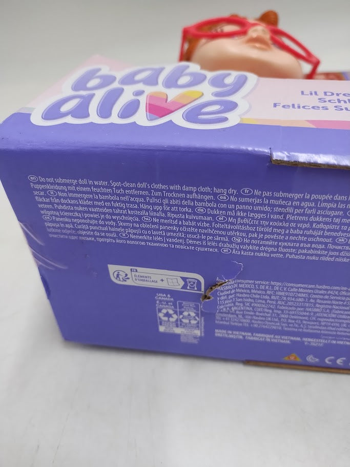 Baby Alive Lil Dreamer Red Hair Dottie SEE DETAILS