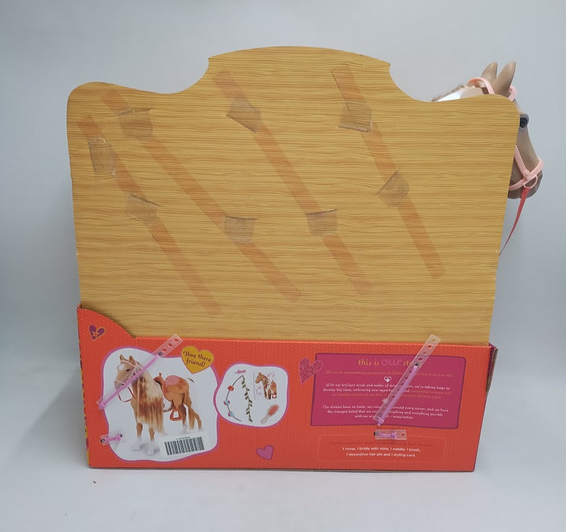 Our Generation Palomino Hair Play Horse Accessory Set for 18" Dolls SEE DETAILS