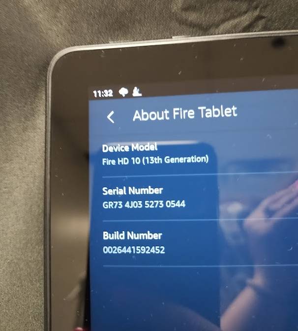 Amazon Fire HD 10" 32GB Tablet (2023 Release) - Black **PRE OWNED**