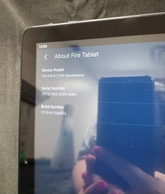 Amazon Fire HD 8 Tablet (2024) - Black - 32GB **PRE OWNED**