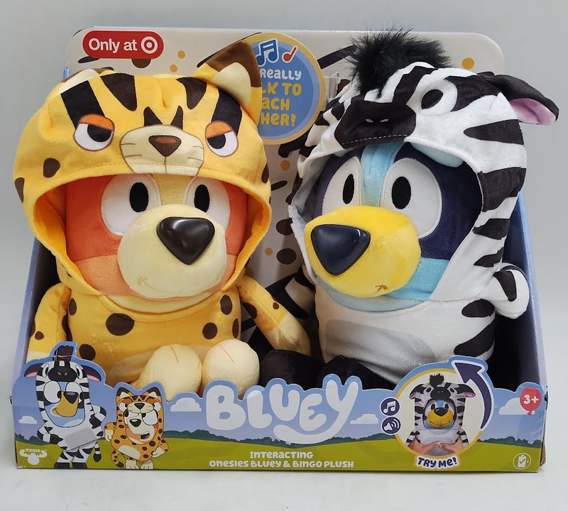 Bluey Siblings Interactive Plush - 2pk: Sound-Effect Fabric Toys SEE DETAILS