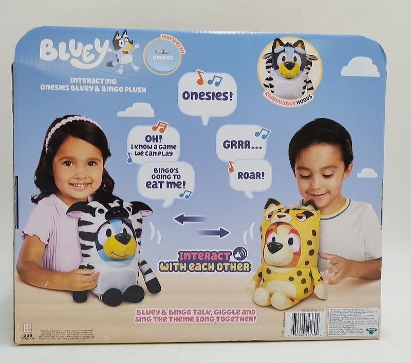 Bluey Siblings Interactive Plush - 2pk: Sound-Effect Fabric Toys SEE DETAILS