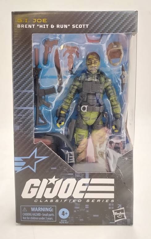 G.I. Joe Classified Series 188 Action Figure Brent "Hit&Run" Scott SEE DETAILS