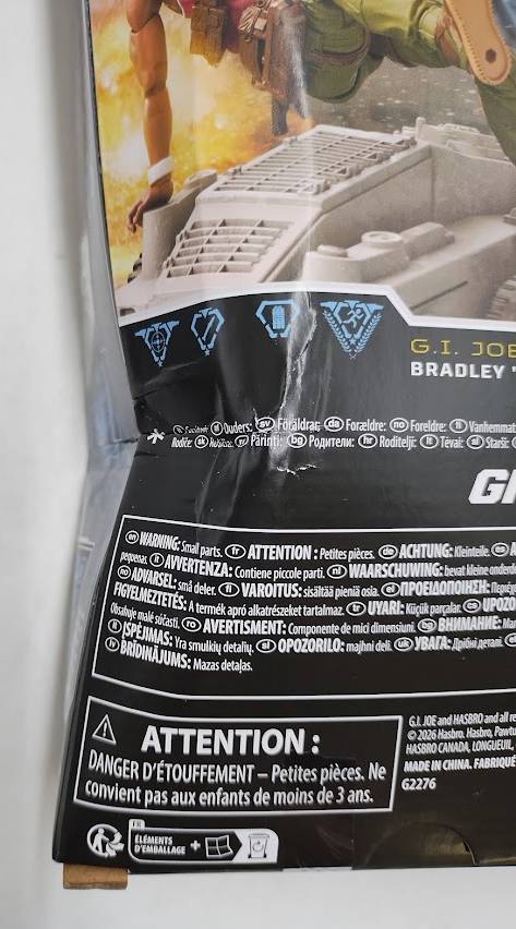 G.I. Joe Classified Series189 Action Figure Bradley "BigLob" Sanders SEE DETAILS