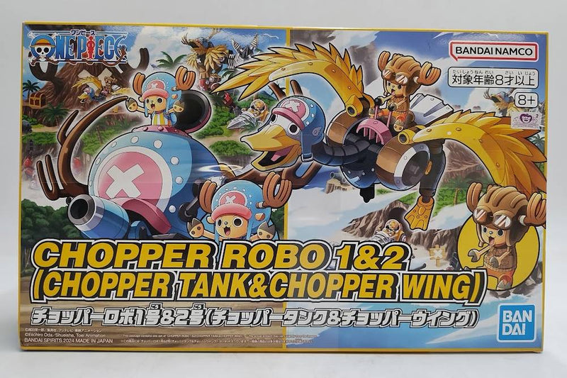 One Piece Chopper Robot 1 Tank and 2 Wing Action Figures SEE DETAILS