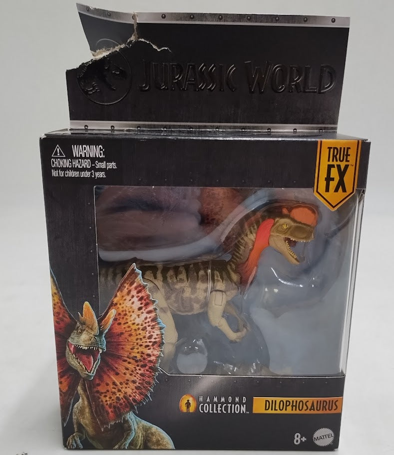 Jurassic World Hammond Collection Dilophosaurus Dinosaur Figure, Deluxe Design and Articulation SEE DETAILS