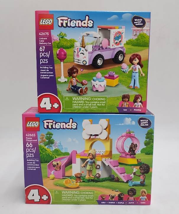 LOT OF 2 !! LEGO Friends 42665 & 42675 SEE DETAILS