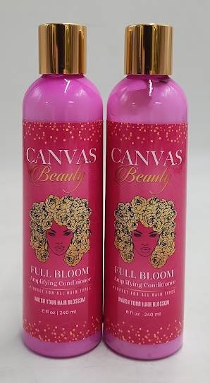 LOT OF 2 Canvas Beauty Full Bloom Amplifying Conditioner 8 fl oz Papaya EXP10/28