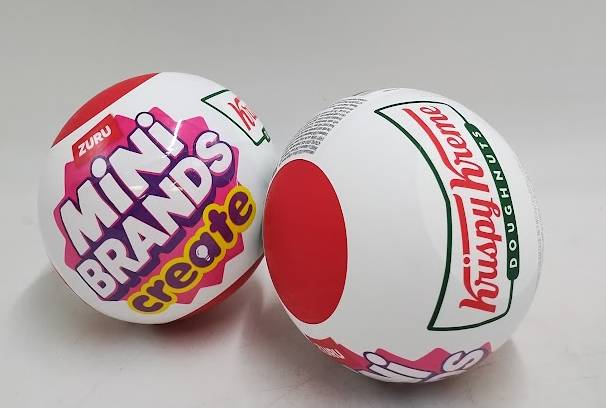 LOT OF 2 !! Mini Brands Krispy Kreme Create Series 1