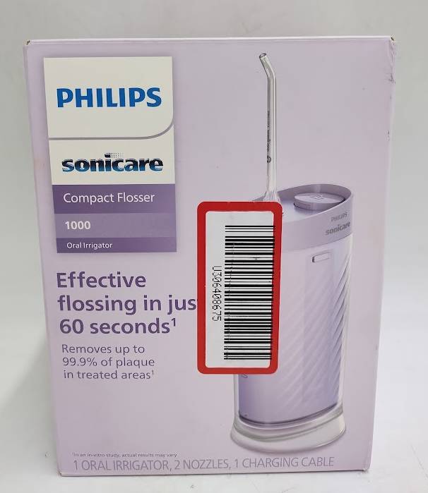 Philips Sonicare 1000 Compact Rechargeable Power Flosser - Purple