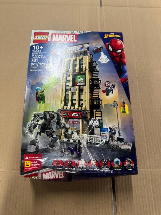 LEGO Marvel Spider-Man vs. Mysterio: The Daily Bugle 76342 SEE DETAILS OPEN BOX