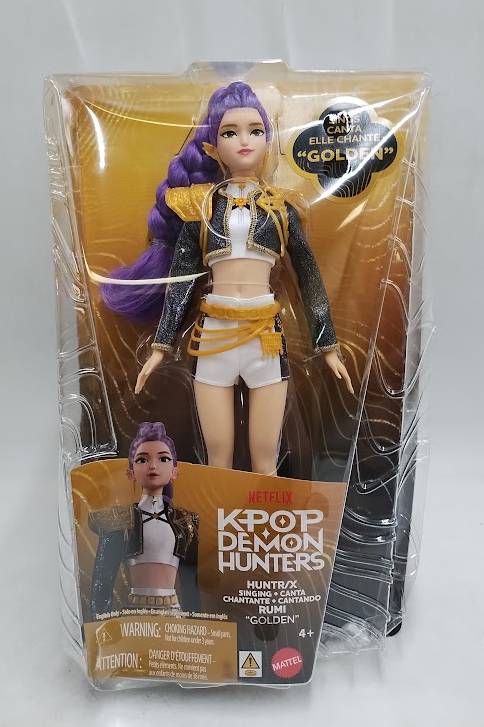 KPop Demon Hunters HUNTR/X Rumi Golden Singing Doll SEE DETAILS