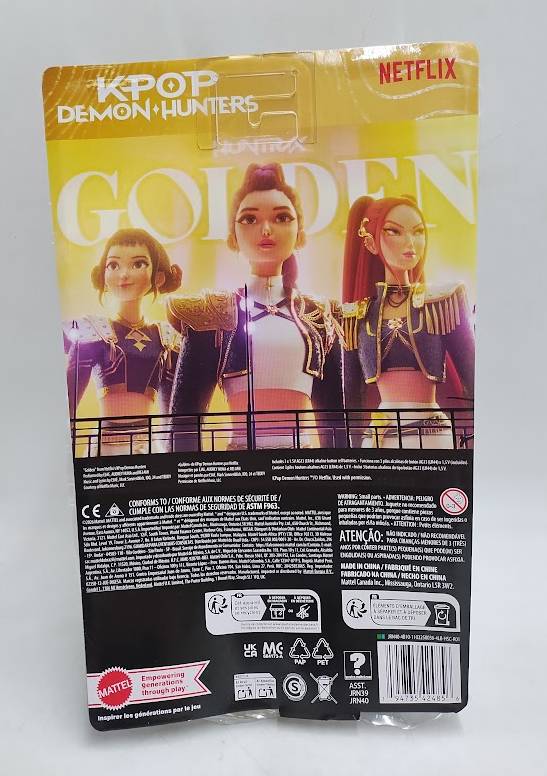KPop Demon Hunters HUNTR/X Rumi Golden Singing Doll SEE DETAILS