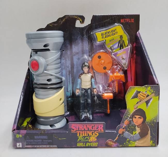 Stranger Things Tales From '85 WILL BYERS with Blacklight Flashlight