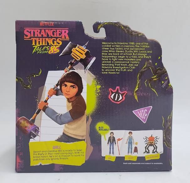 Stranger Things Tales From '85 WILL BYERS with Blacklight Flashlight