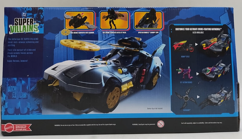 DC Premier Batmobile Vehicle, Batman Signature Crime Fighting Car SEE DETAILS