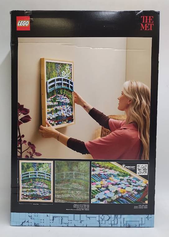 LEGO Art Claude Monet - Bridge Over a Pond of Water Lilies 31220 SEE DETAILS (LOCAL PICKUP ONLY)