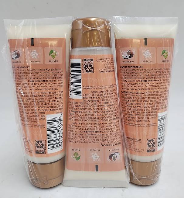 LOT OF 3 !! SheaMoisture Coconut & Hibiscus Curl Enhancing Smoothie