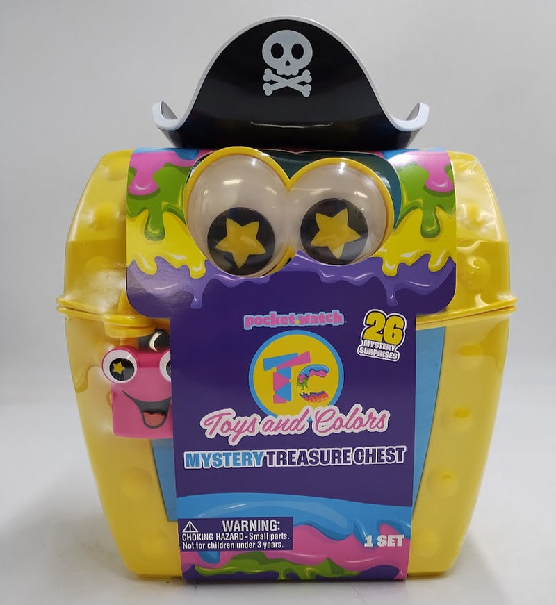 Toys and Colors Mystery Treasure Chest with Surprises Collectible Mini Figures