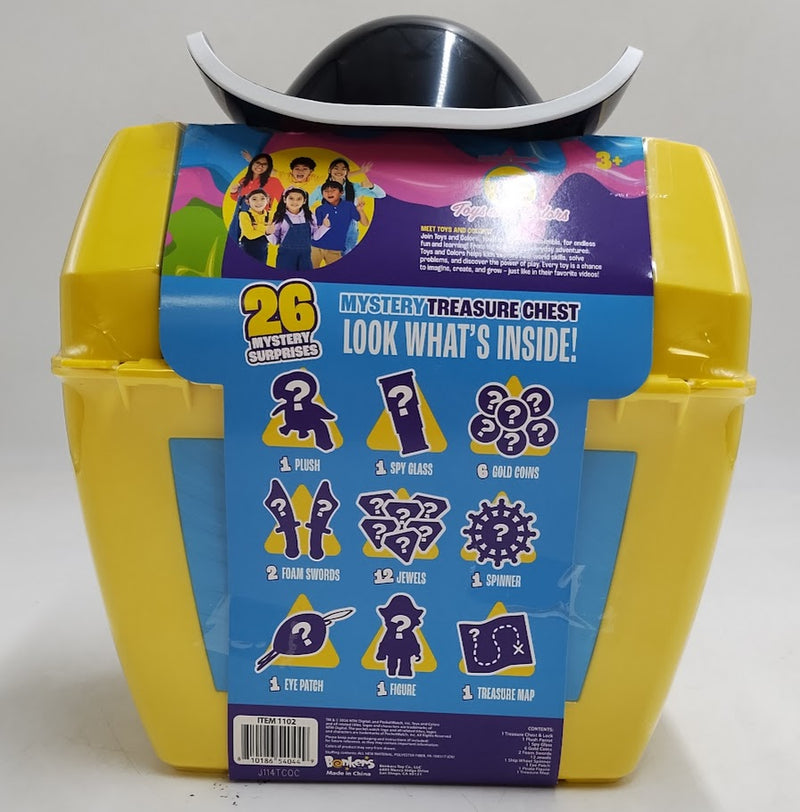 Toys and Colors Mystery Treasure Chest with Surprises Collectible Mini Figures