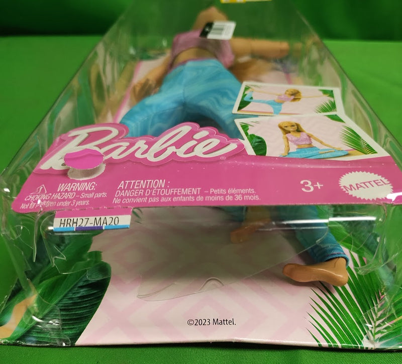Barbie Made to Move Blonde Fashion Doll Removable Sports Top & Pants SEE DETAILS