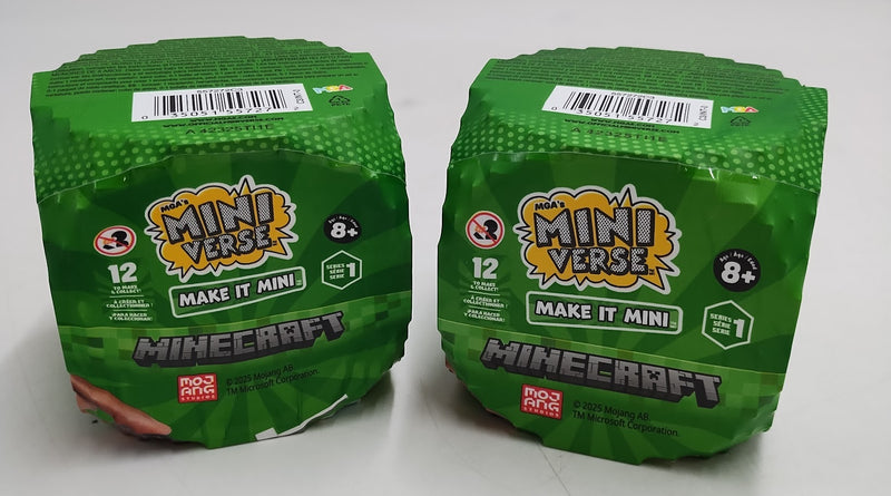 2 PACK MGA's Miniverse Make It Mini Minecraft