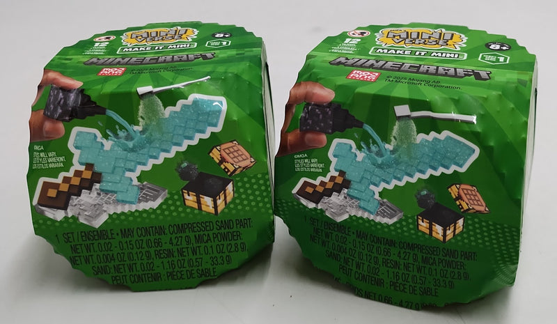 2 PACK MGA's Miniverse Make It Mini Minecraft