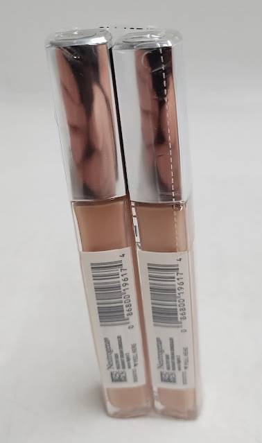 LOT OF 2 !! Neutrogena Healthy Skin Radiant Brightening Concealer 02 Ecru Light
