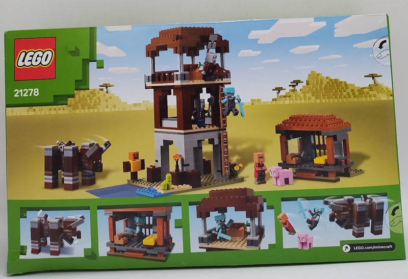 LEGO Minecraft The Pillager Outpost and Ravager 21278 SEE DETAILS