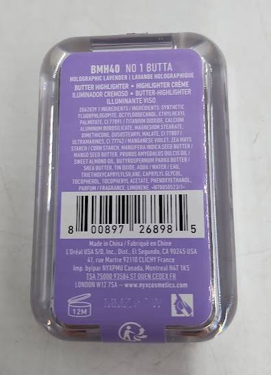 NYX Professional Makeup Buttermelt Powder Highlighter - 40 No 1 Butta - 0.17 oz