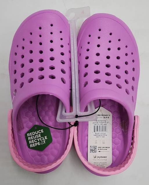 Joybees Kids' Dylan Slip-On Clogs - Lavender Rose 4