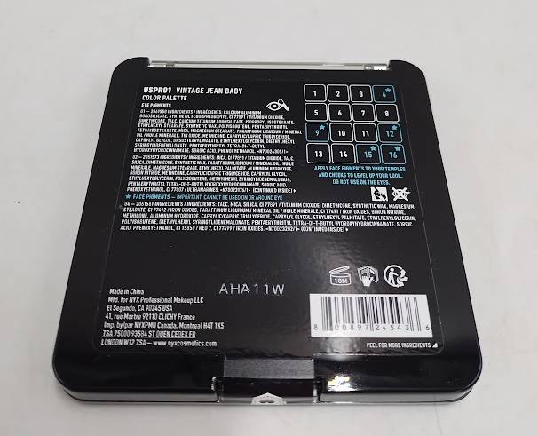NYX Professional Makeup Ultimate Eyeshadow Palette - Vintage Jean Baby