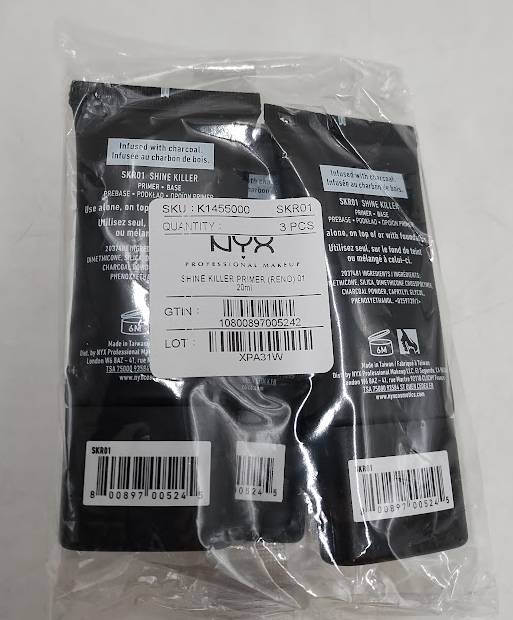 LOT OF 3 NYX Professional Makeup Shine Killer Mattifying Primer
