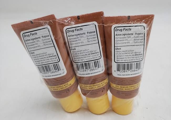 LOT OF 3 NYX Professional Makeup Buttermelt Glaze Skin Tint - Praline Butta