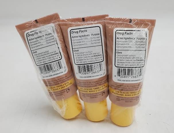 LOT OF 3 NYX Professional Makeup Buttermelt Glaze Skin Tint - Cashew Butta