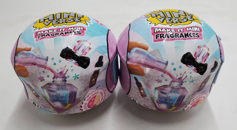 LOT OF 2!!! MGA's Miniverse Make It Mini Fragrances Mini Collectibles