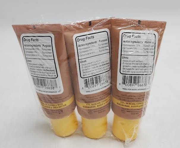 LOT OF 3 NYX Professional Makeup Buttermelt Glaze Skin Tint - Almond Butta