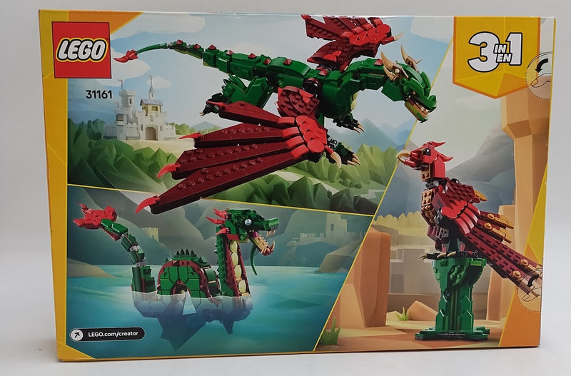 LEGO Creator 3 in 1 Medieval Dragon Building Toy  31161 SEE DETAILS