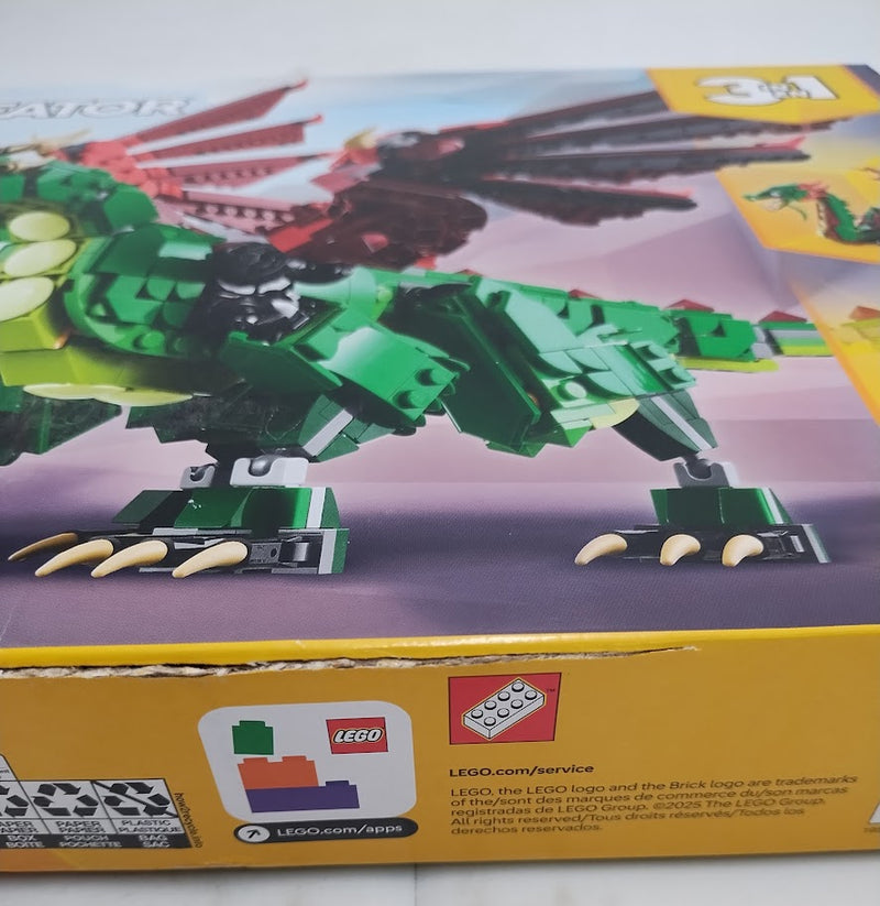 LEGO Creator 3 in 1 Medieval Dragon Building Toy  31161 SEE DETAILS