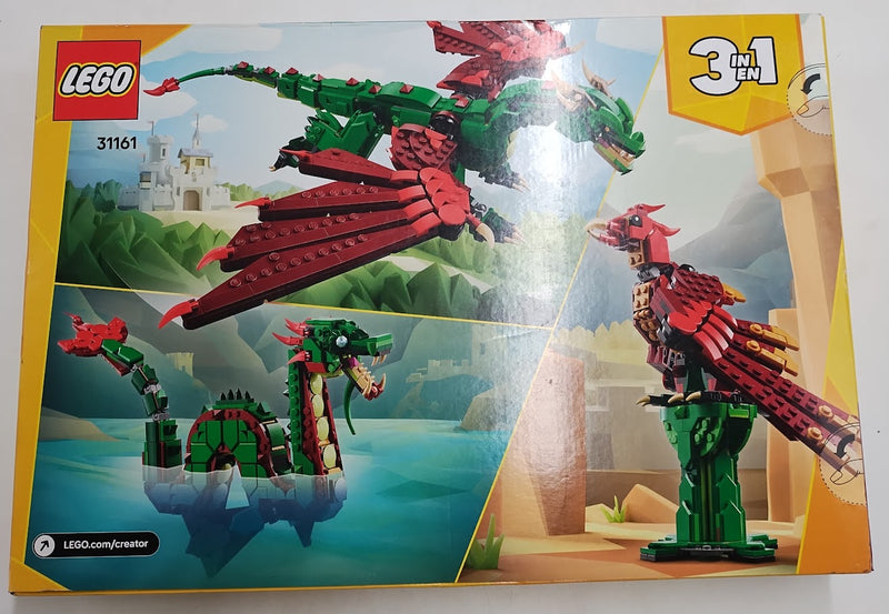 LEGO Creator 3 in 1 Medieval Dragon Building Toy  31161 SEE DETAILS