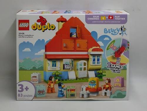 LEGO DUPLO Bluey: Bluey's Family House with Memory Game 10459 SEE DETAILS